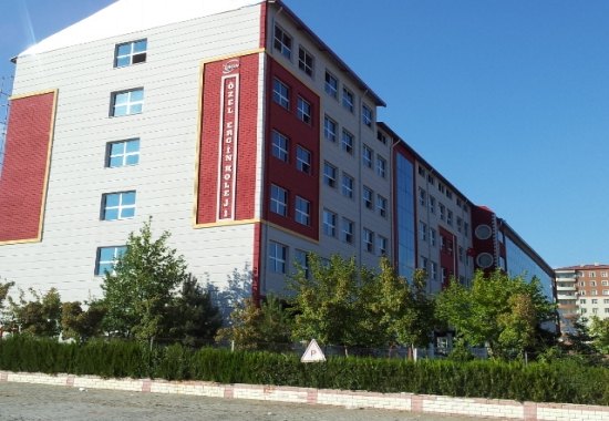 Cephesinde “Özel Ergin Koleji” yazan okul binası, Yozgat (okulun sitesinden, 2016)