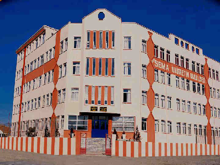 Sema İlköğretim Okulu binası, Aksaray (okulun sitesinden, 2006)